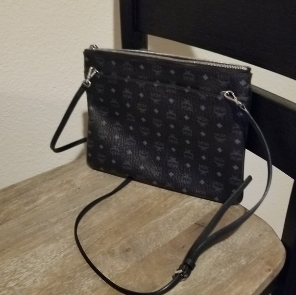 ***SOLD***Authentic Mcm Crossbody Tote Pouch - Picture 1 of 6